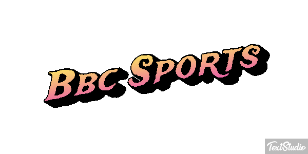 Bbc Sports Effetto testo