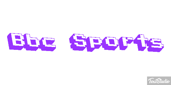 Bbc Sports Effetto testo