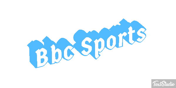 Bbc Sports Effetto testo