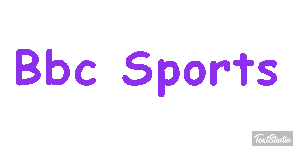 Bbc Sports Effetto testo