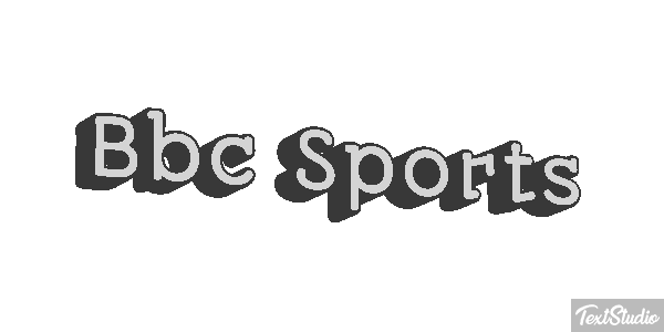 Bbc Sports Effetto testo