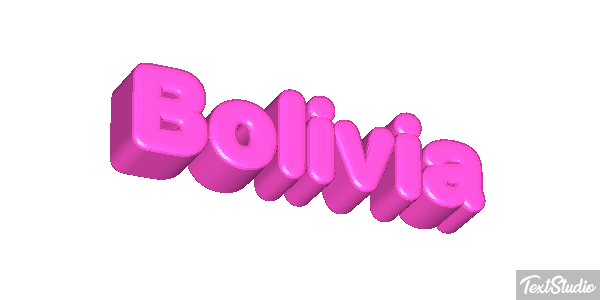Bolivia Текстовый эффект