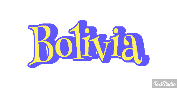 Bolivia Текстовый эффект