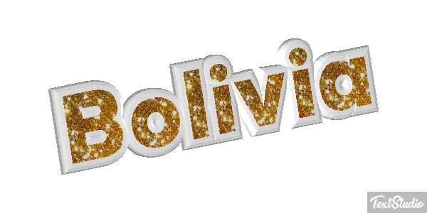 Bolivia Текстовый эффект