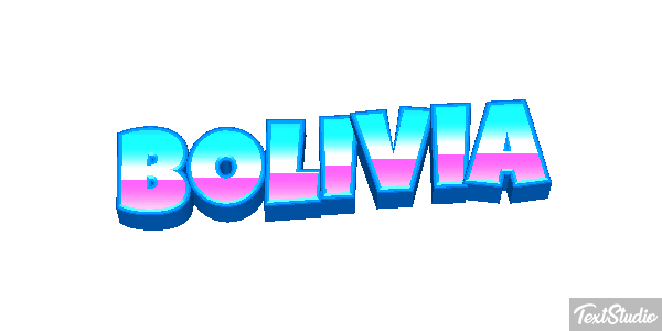 Bolivia Текстовый эффект