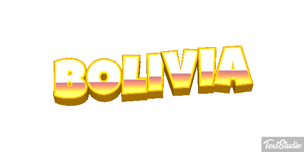 Bolivia Текстовый эффект