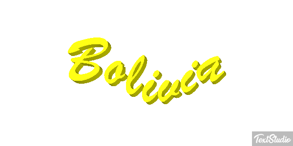 Bolivia Текстовый эффект