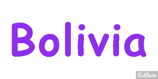 Bolivia Текстовый эффект