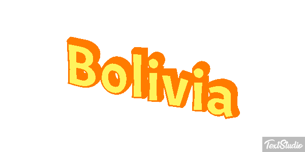 Bolivia Текстовый эффект