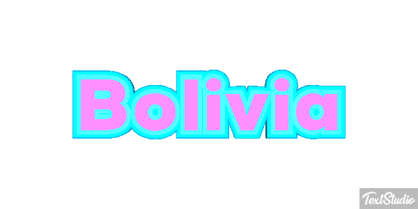 Bolivia Текстовый эффект