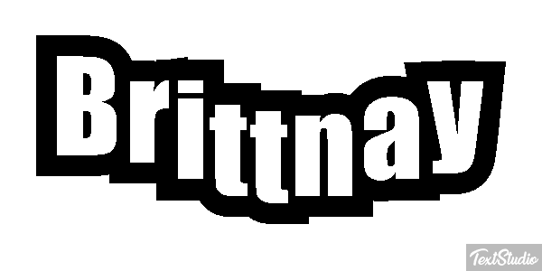 Brittnay Efecto de texto