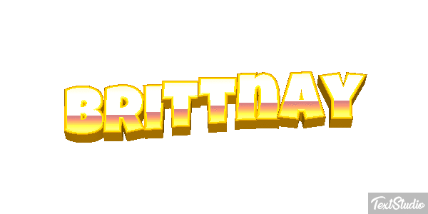 Brittnay Efecto de texto