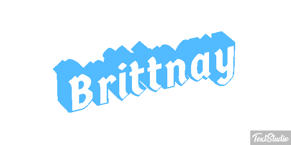 Brittnay Efecto de texto