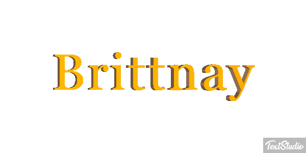 Brittnay Efecto de texto