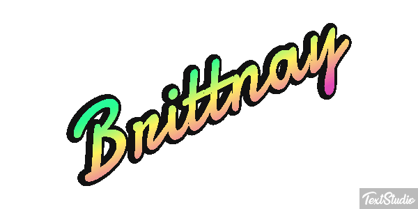 Brittnay Efecto de texto
