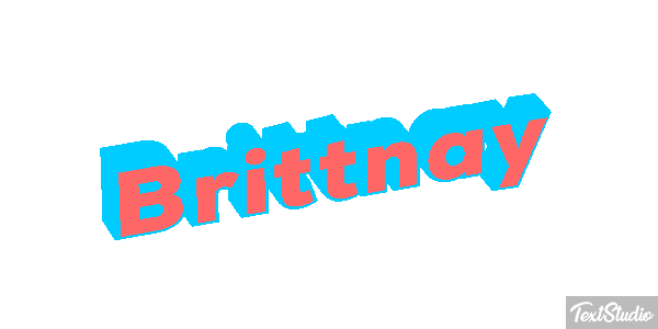 Brittnay Efecto de texto