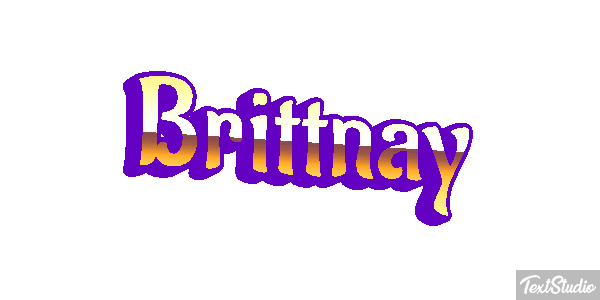 Brittnay Efecto de texto