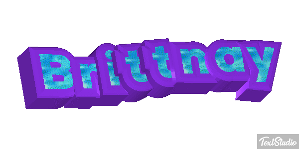Brittnay Efecto de texto