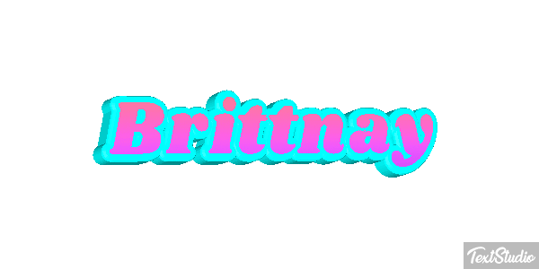 Brittnay Efecto de texto