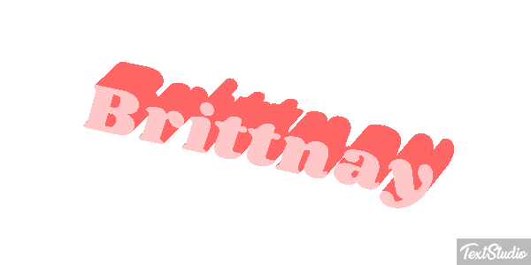 Brittnay Efecto de texto