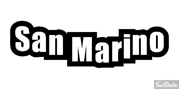 San Marino Effetto testo