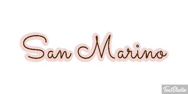 San Marino Effetto testo