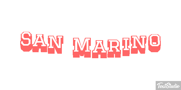 San Marino Effetto testo