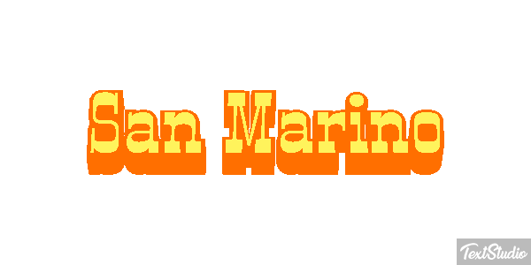 San Marino Effetto testo