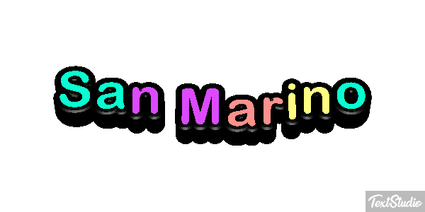 San Marino Effetto testo