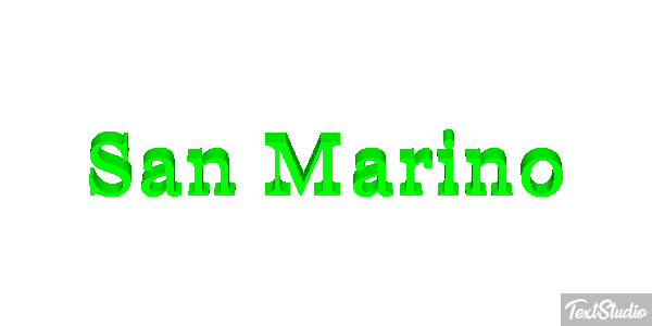 San Marino Effetto testo