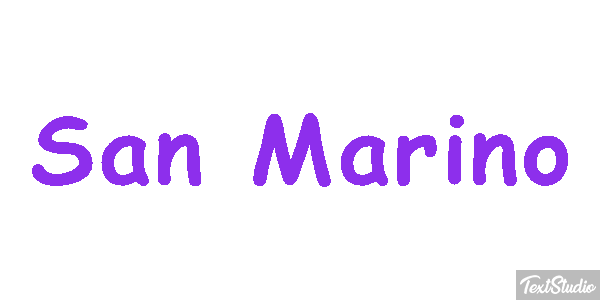 San Marino Effetto testo