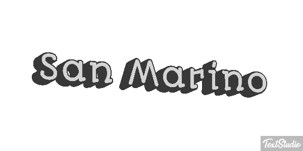 San Marino Effetto testo