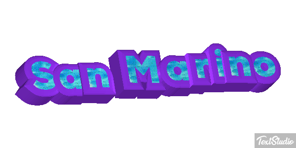 San Marino Effetto testo