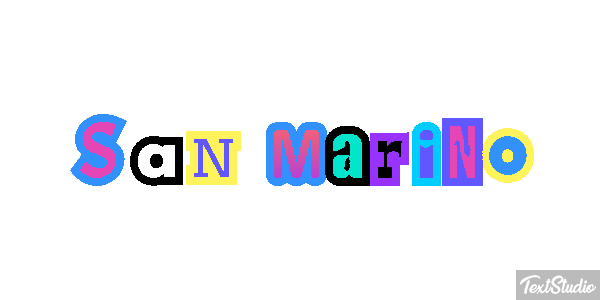 San Marino Effetto testo