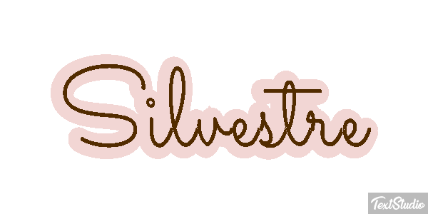 Silvestre Efecto de texto