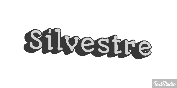 Silvestre Efecto de texto