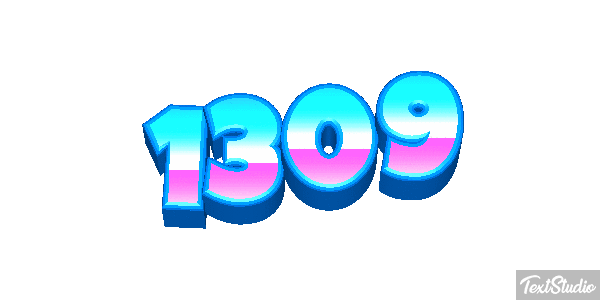 1309 Text effect