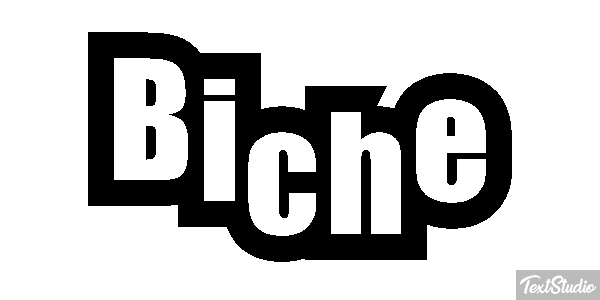 Biche Efekt tekstowy