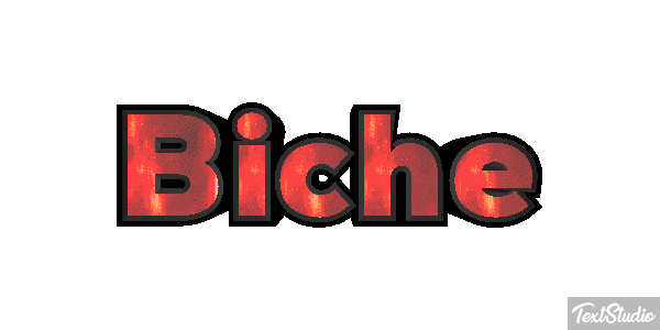 Biche Efekt tekstowy