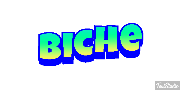 Biche Efekt tekstowy