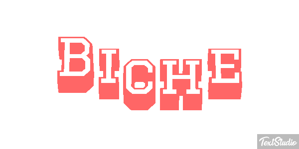 Biche Efekt tekstowy