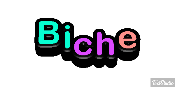 Biche Efekt tekstowy