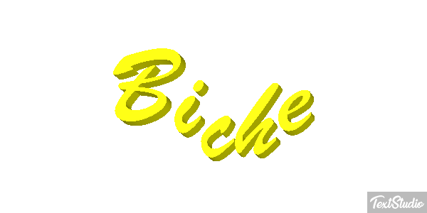 Biche Efekt tekstowy