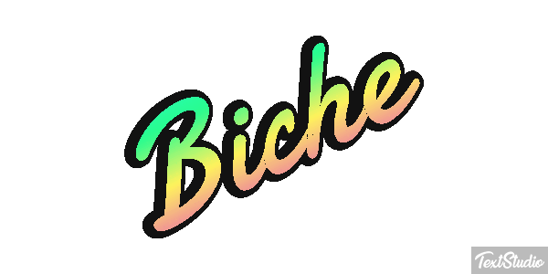 Biche Efekt tekstowy