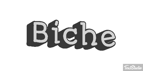 Biche Efekt tekstowy