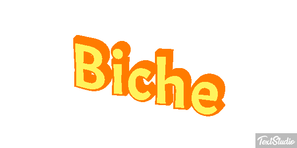 Biche Efekt tekstowy