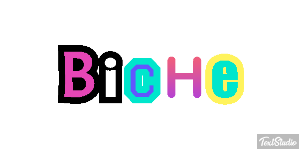 Biche Efekt tekstowy