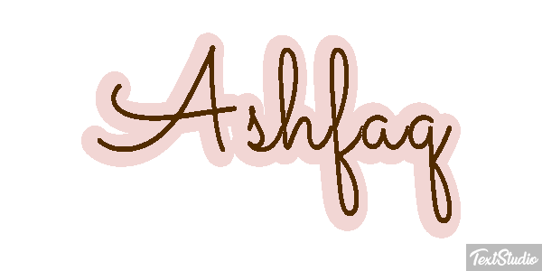 Ashfaq Text effect
