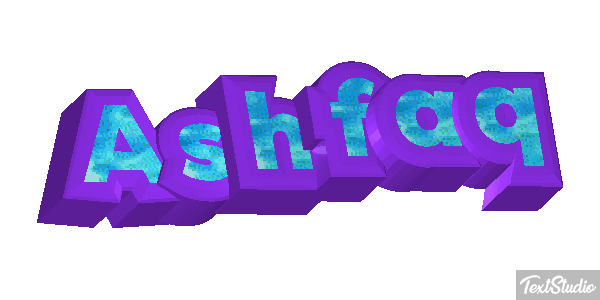Ashfaq Text effect
