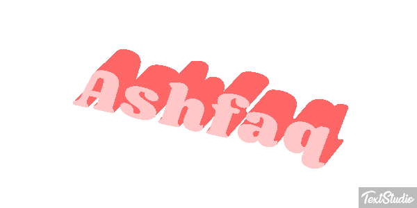 Ashfaq Text effect